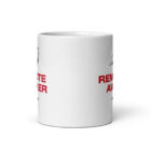 White glossy mug white 11 oz front view 6a5a436734760