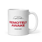 White glossy mug white 11 oz handle on right 6a5a436733d5b